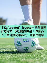 leyucom乐鱼官网官方网站：梦幻般的景色！夕阳西下，草坪绿化带饰以一片素白霜华